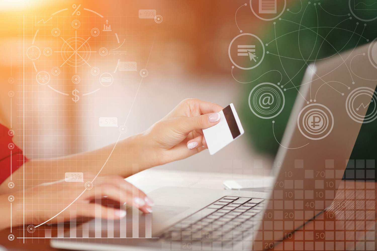 Customer managing a payment card portfolio